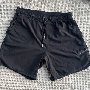 Legends Luka - 7 inch Black Athletic Shorts (no lining)